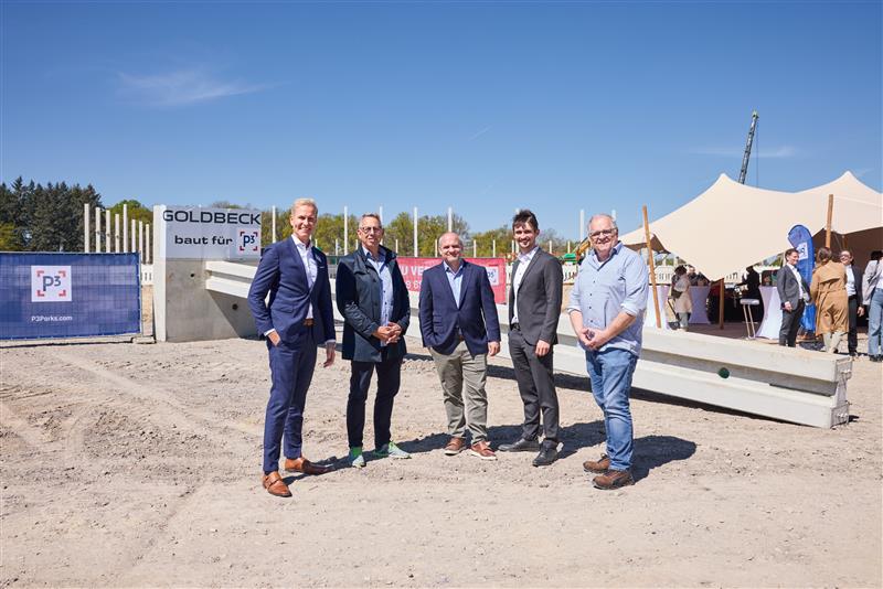 P3 Celebrates Installation of First Columns in Pfalzfeld