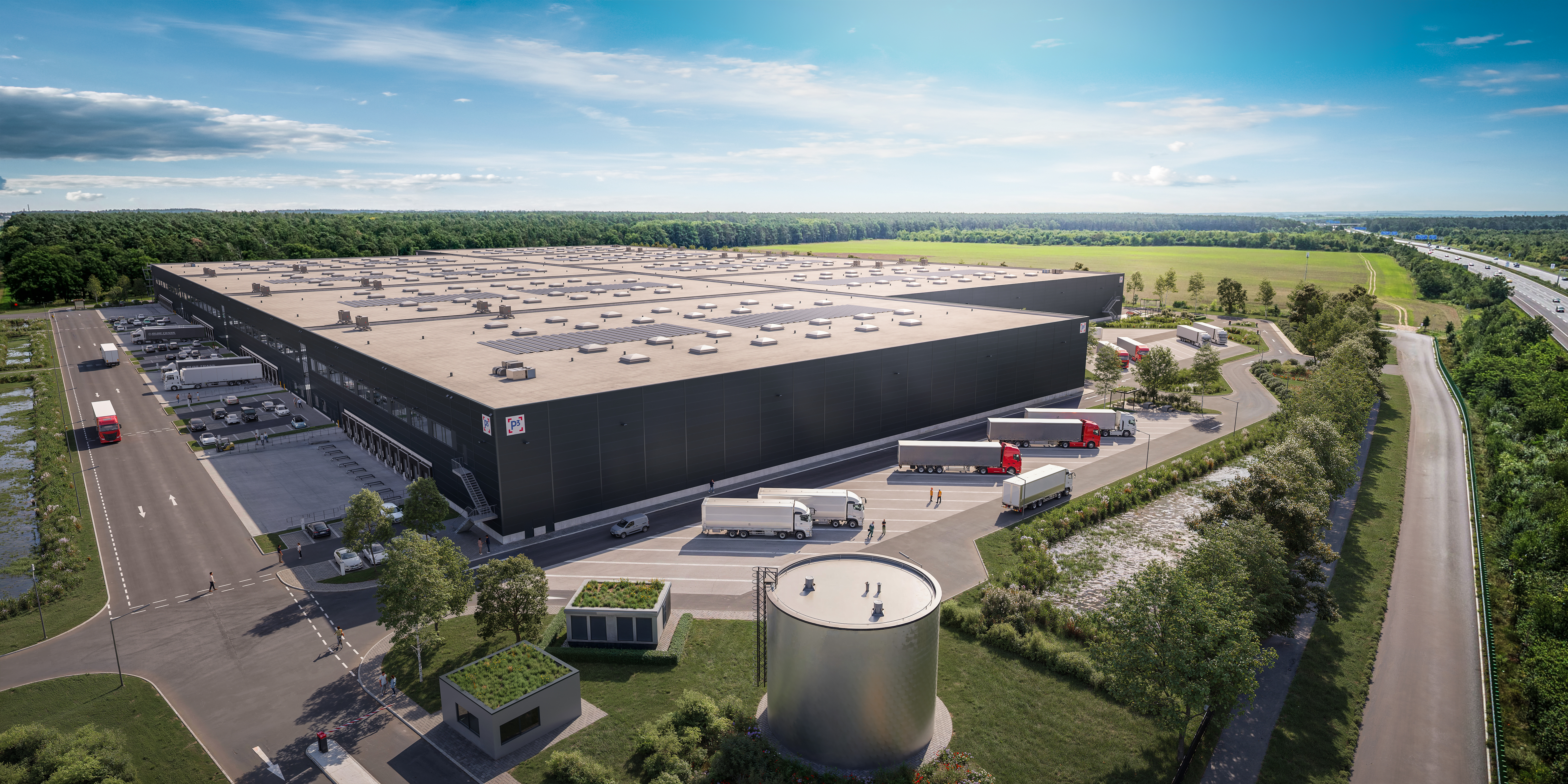 P3 Develops State-of-the-Art P3 Berlin Airport Park with 89,550 m² of Total Rental Space