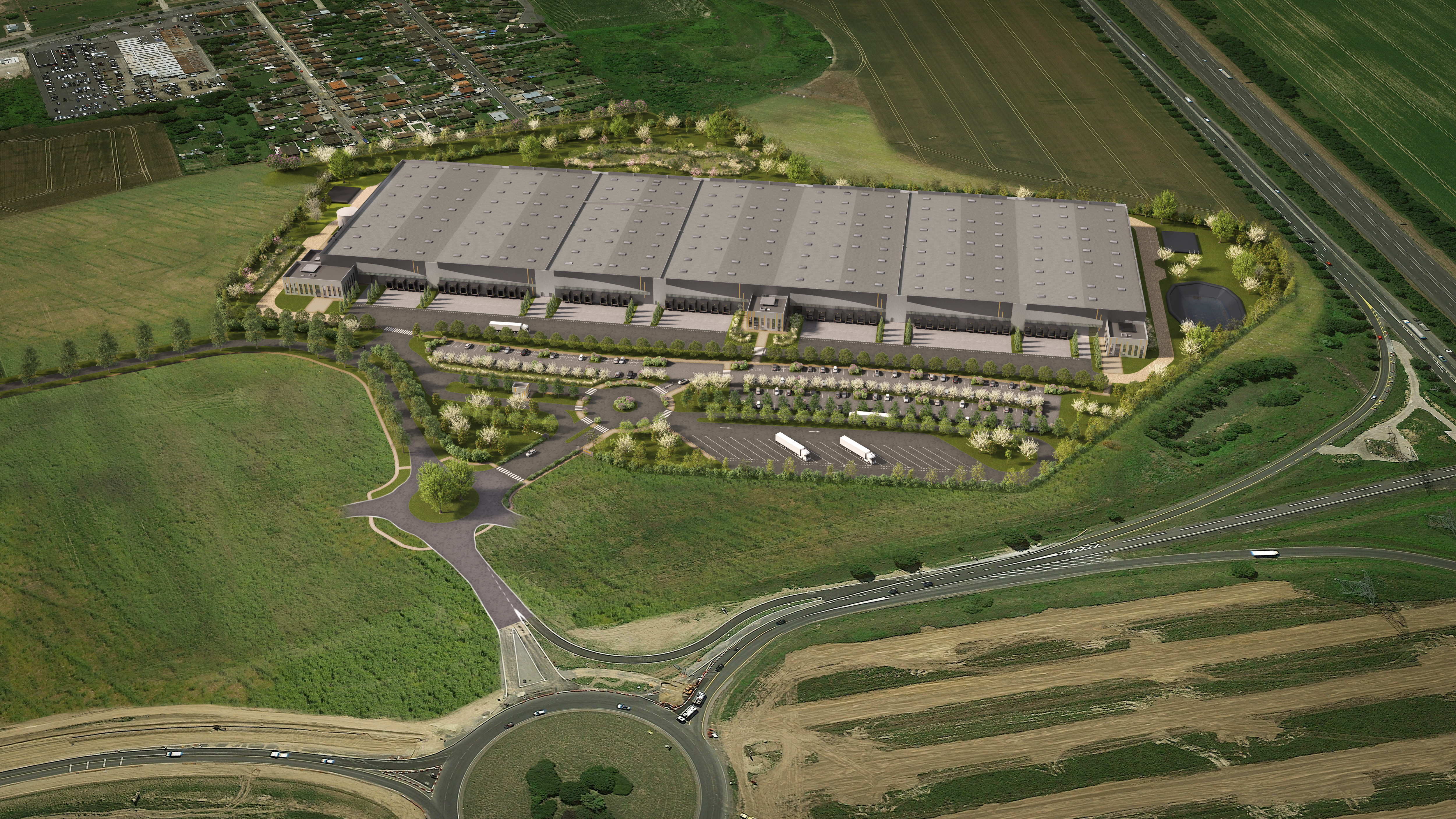 P3 acquires a 44,000 m² logistics development project in Persan from SEMAVO and Linkcity 