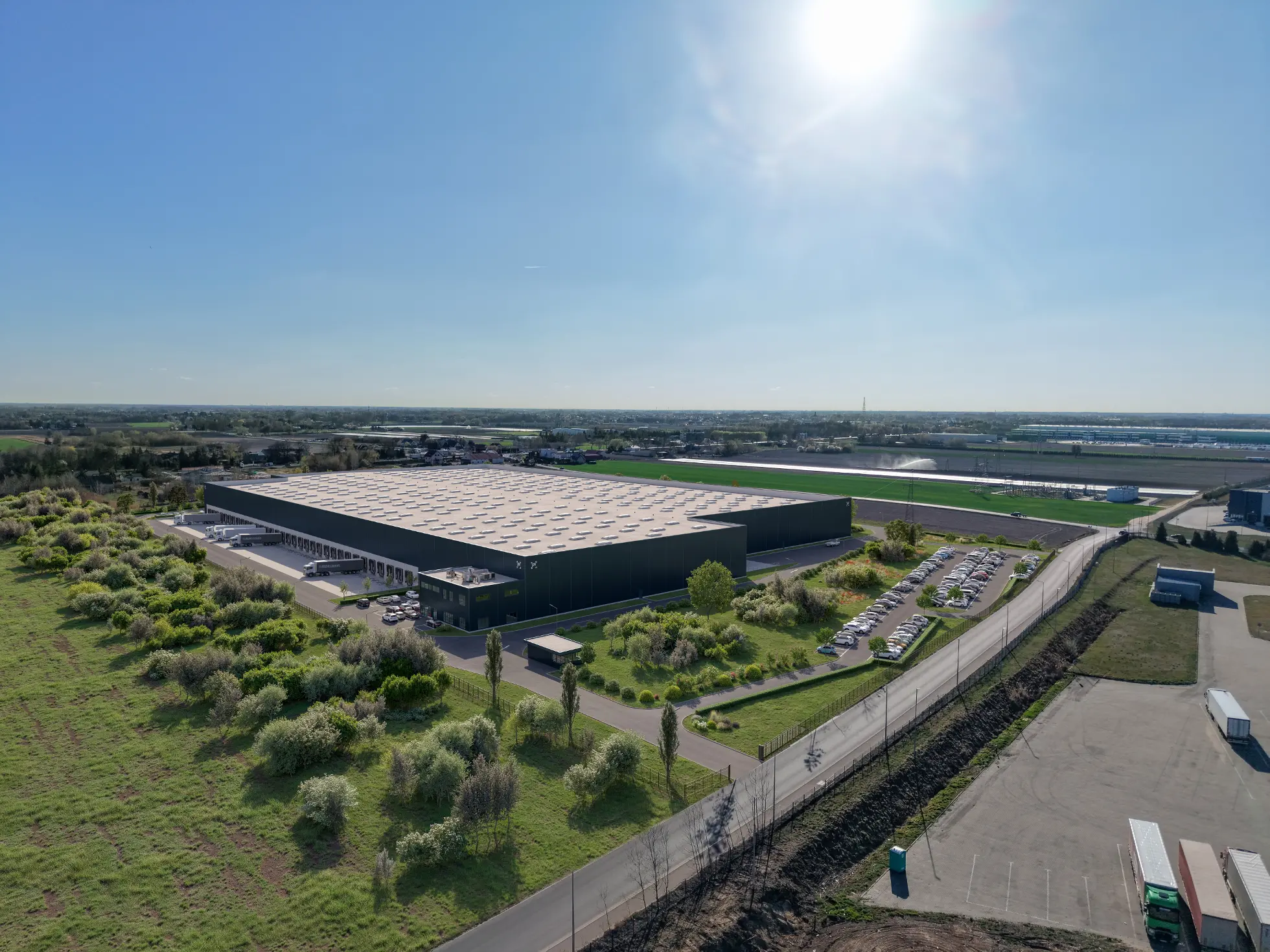 P3 Logistic Parks invests in the development of the park in Blonie and starts the construction of 41,391 m² of new warehouse space