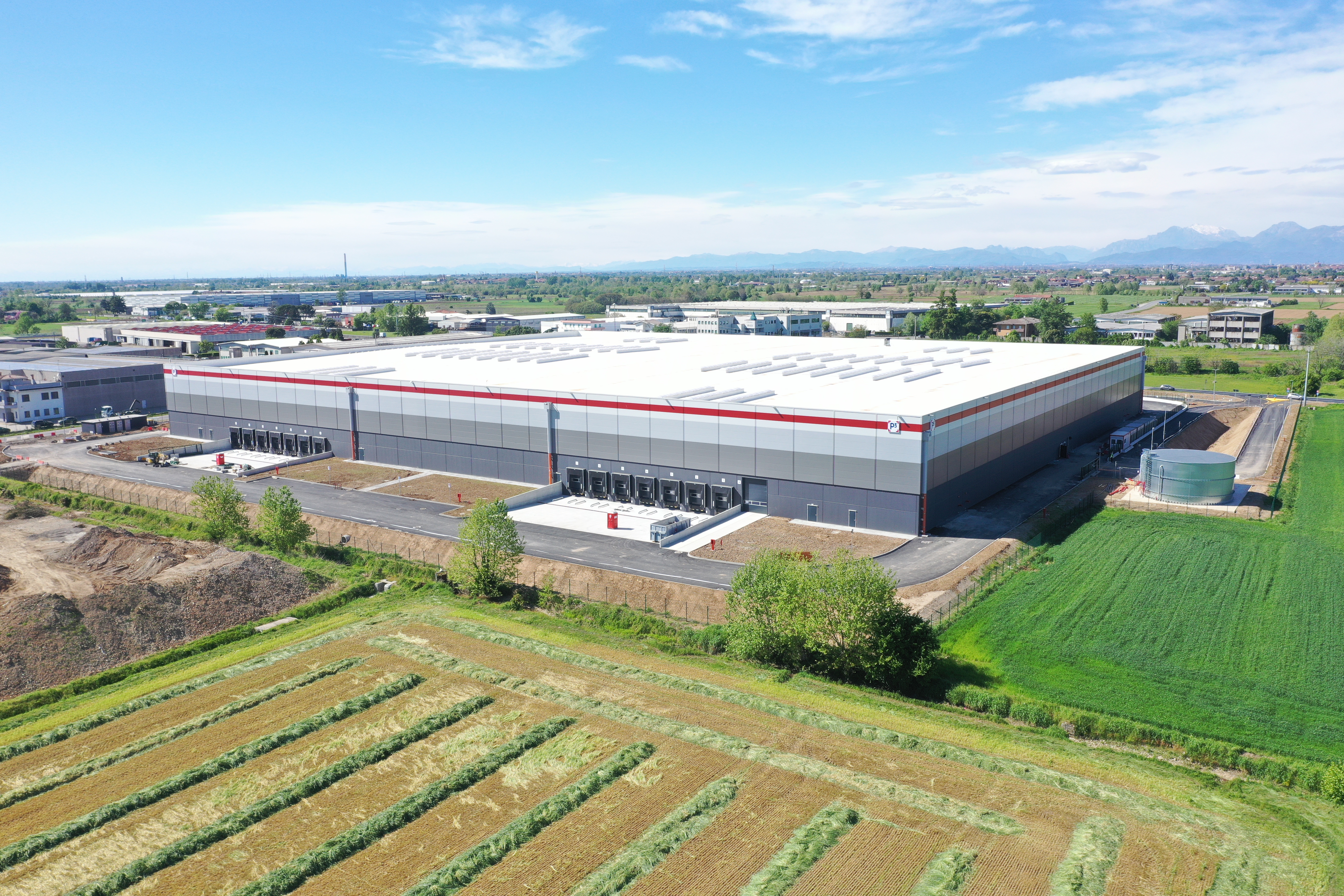 P3, continua la crescita in Italia con 813.000 m² in gestione, 200.000 m² di progetti iniziati nel 2024...